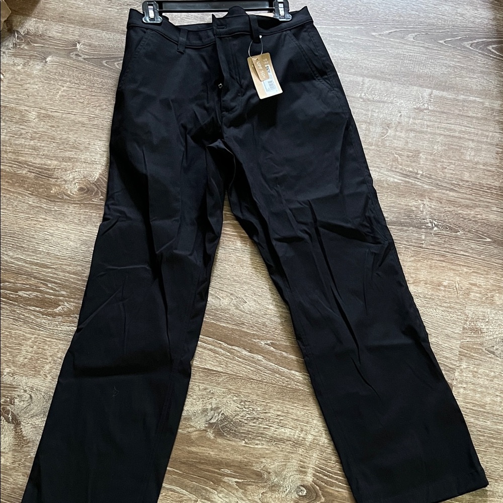 Eddie Bauer Classic Black Chinos for Men